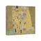 The Kiss (Klimt) - Lovers 8x8 - Canvas Print - Angled View