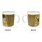The Kiss (Klimt) - Lovers Acrylic Kids Mug (Personalized) - APPROVAL
