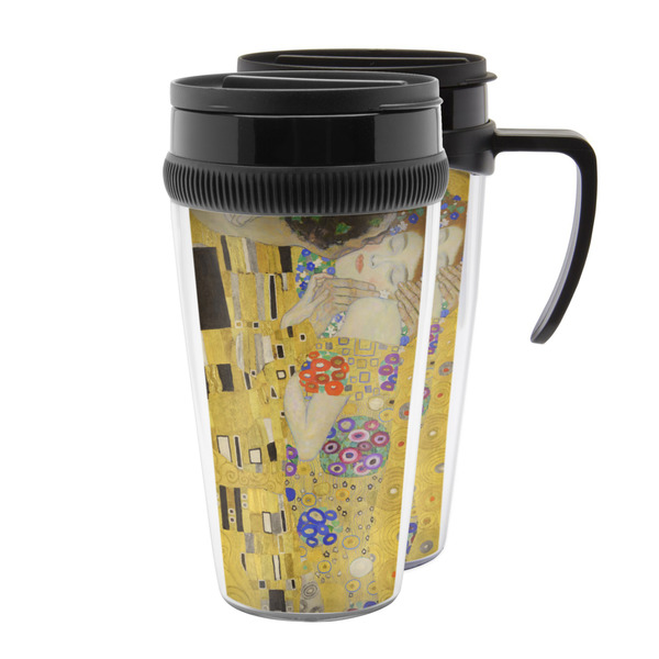 Custom The Kiss (Klimt) - Lovers Acrylic Travel Mug