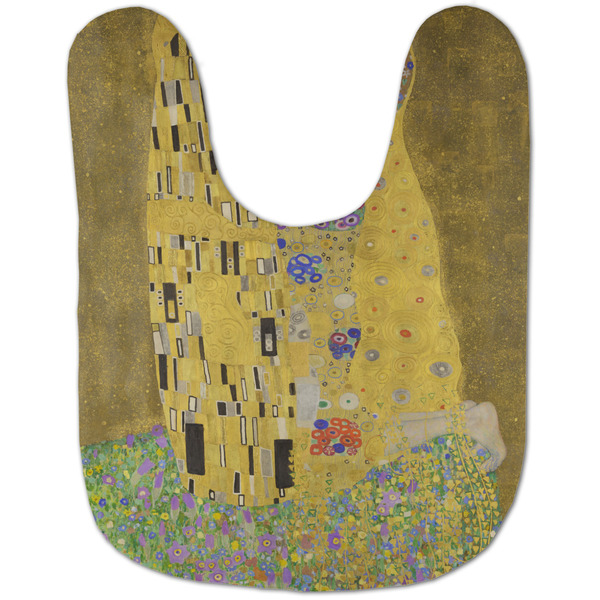 The Kiss (Klimt) - Lovers Baby Bib - AFT flat