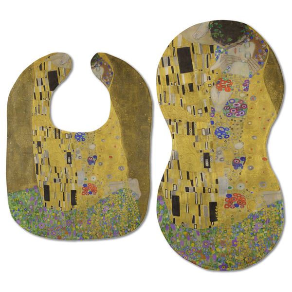 The Kiss (Klimt) - Lovers Baby Bib & Burp Set - Approval (new bib & burp)