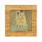 The Kiss (Klimt) - Lovers Bamboo Trivet with Ceramic Tile Insert