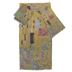 The Kiss (Klimt) - Lovers Bath Towel Set - 3 Pcs