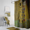 The Kiss (Klimt) - Lovers Bath Towel Sets - 3-piece - In Context