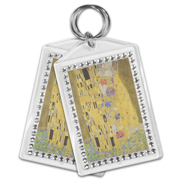 The Kiss (Klimt) - Lovers Bling Keychain - MAIN