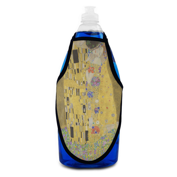 The Kiss (Klimt) - Lovers Bottle Apron - Soap - FRONT