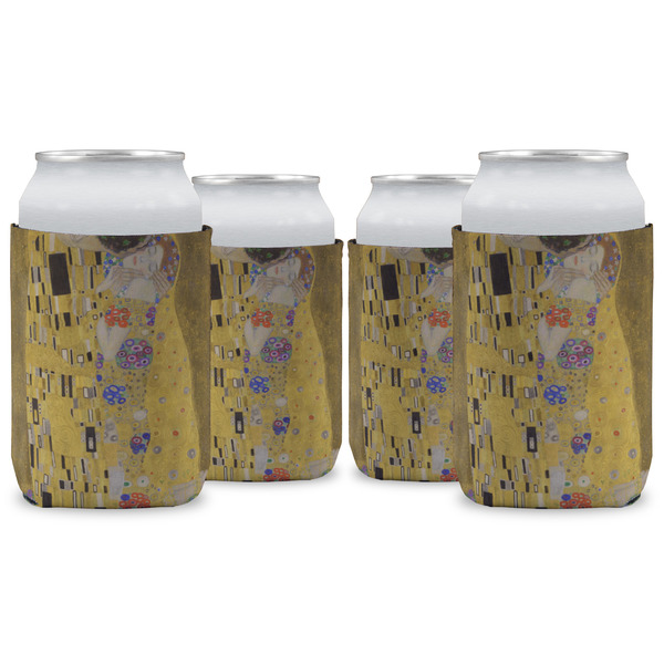 Custom The Kiss (Klimt) - Lovers Can Cooler (12 oz) - Set of 4