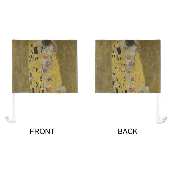 The Kiss (Klimt) - Lovers Car Flag - Large - APPROVAL