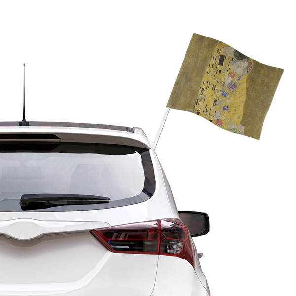 The Kiss (Klimt) - Lovers Car Flag - Large - LIFESTYLE