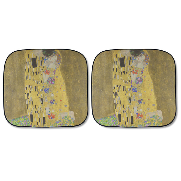 The Kiss (Klimt) - Lovers Car Sun Shades - FRONT