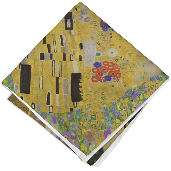 Custom The Kiss (Klimt) - Lovers Cloth Napkin
