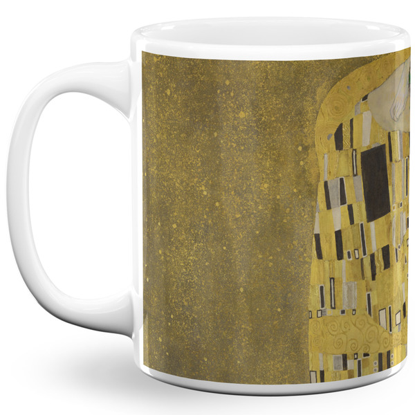 Custom The Kiss (Klimt) - Lovers 11 Oz Coffee Mug - White