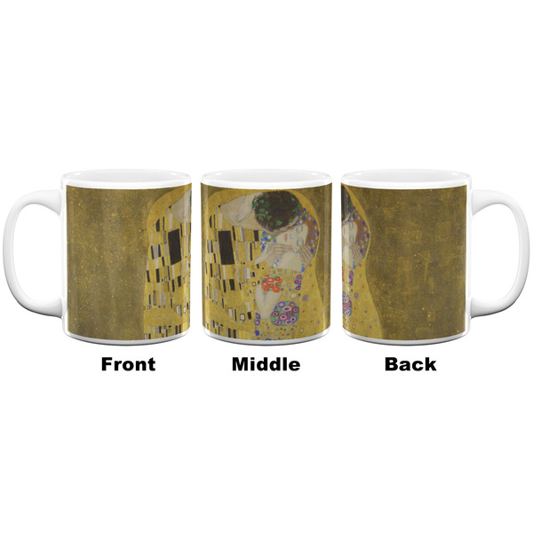 The Kiss (Klimt) - Lovers Coffee Mug - 11 oz - White APPROVAL