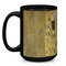 The Kiss (Klimt) - Lovers Coffee Mug - 15 oz - Black