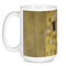 The Kiss (Klimt) - Lovers Coffee Mug - 15 oz - White