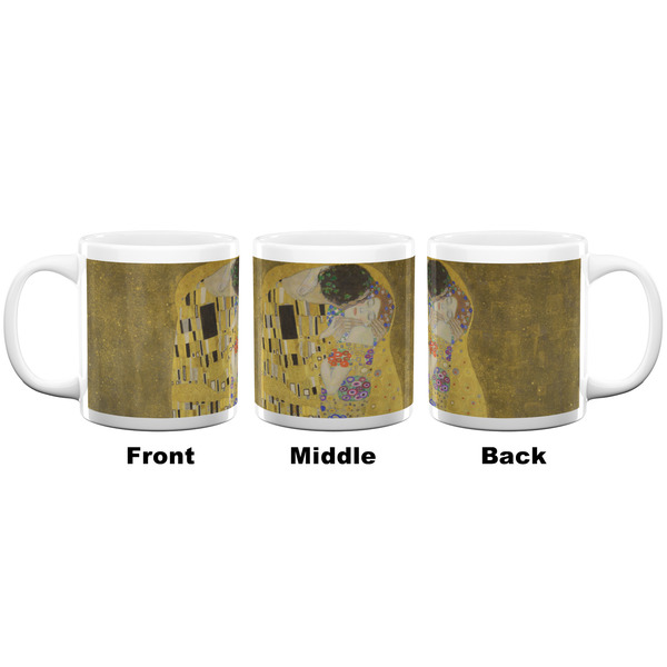 The Kiss (Klimt) - Lovers Coffee Mug - 20 oz - White APPROVAL