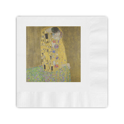 The Kiss (Klimt) - Lovers Coined Cocktail Napkins