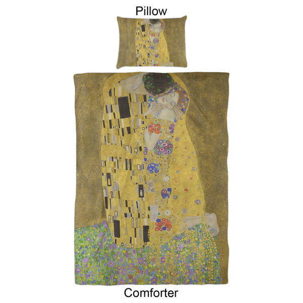 The Kiss (Klimt) - Lovers Comforter Set - Twin XL - Approval