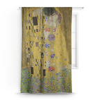The Kiss (Klimt) - Lovers Curtain Panel - Custom Size