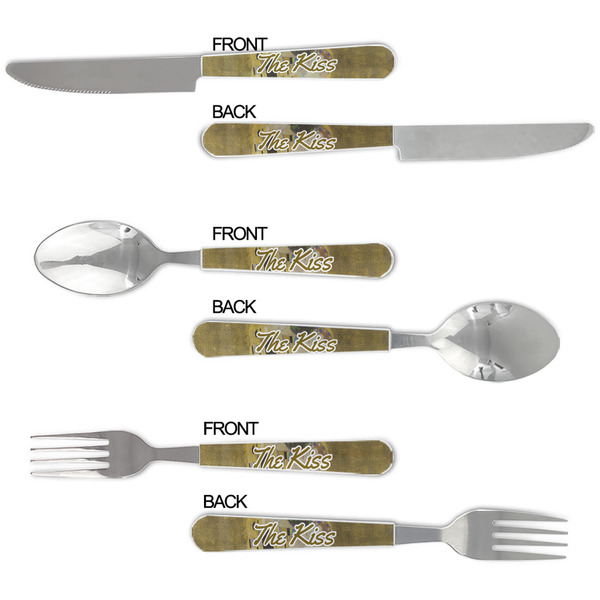 The Kiss (Klimt) - Lovers Cutlery Set - APPROVAL