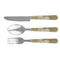 The Kiss (Klimt) - Lovers Cutlery Set - FRONT