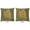 The Kiss (Klimt) - Lovers Decorative Pillow Case - Approval