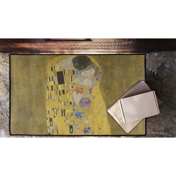 The Kiss (Klimt) - Lovers Door Mat - LIFESTYLE (Lrg)