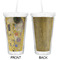 The Kiss (Klimt) - Lovers Double Wall Tumbler with Straw - Approval
