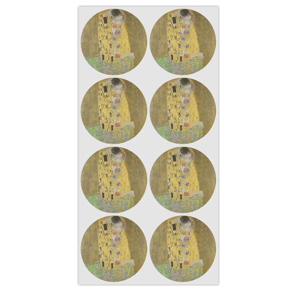 The Kiss (Klimt) - Lovers Drink Topper - Medium - Set of 12
