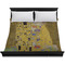 The Kiss (Klimt) - Lovers Duvet Cover - King - On Bed - No Prop