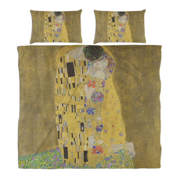 The Kiss (Klimt) - Lovers Duvet Cover Set - King - Alt Approval
