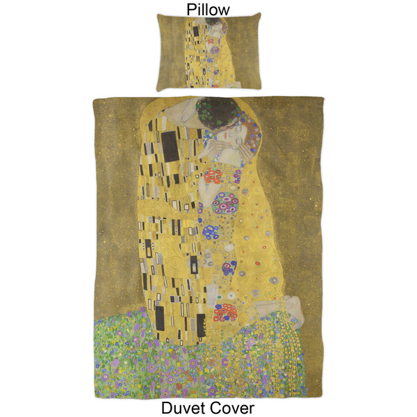 The Kiss (Klimt) - Lovers Duvet Cover Set - Twin - Approval