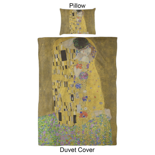 The Kiss (Klimt) - Lovers Duvet Cover Set - Twin XL - Approval