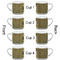 The Kiss (Klimt) - Lovers Espresso Cup - 6oz (Double Shot Set of 4) APPROVAL