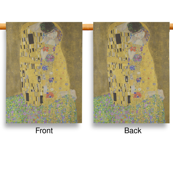 The Kiss (Klimt) - Lovers Garden Flags - Large - Double Sided - APPROVAL