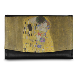 The Kiss (Klimt) - Lovers Genuine Leather Women's Wallet - Small