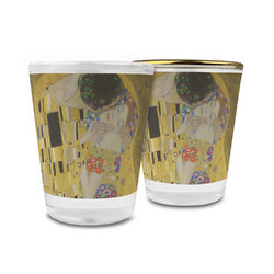The Kiss (Klimt) - Lovers Glass Shot Glass - 1.5 oz