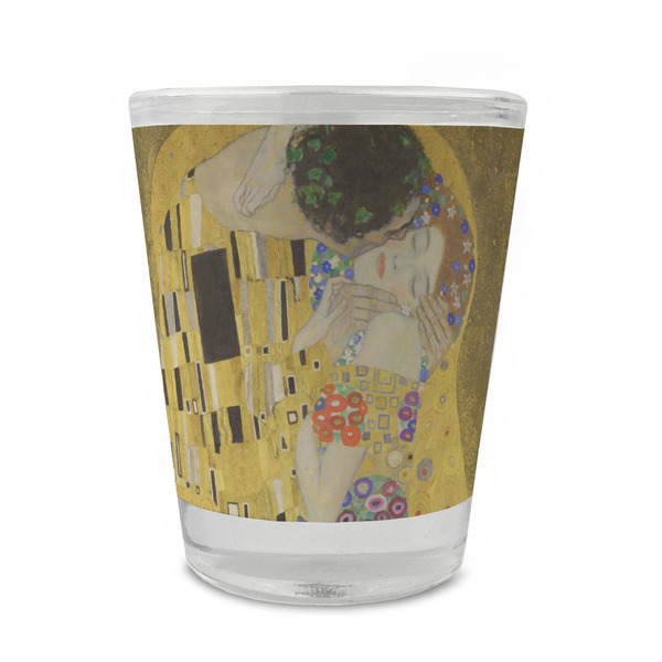 Custom The Kiss (Klimt) - Lovers Glass Shot Glass - 1.5 oz - Single