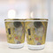 The Kiss (Klimt) - Lovers Glass Shot Glass - with gold rim - LIFESTYLE