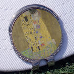 The Kiss (Klimt) - Lovers Golf Ball Marker - Hat Clip