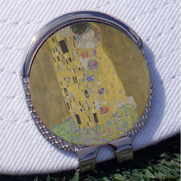 Custom The Kiss (Klimt) - Lovers Golf Ball Marker - Hat Clip