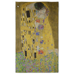 The Kiss (Klimt) - Lovers Golf Towel - Poly-Cotton Blend