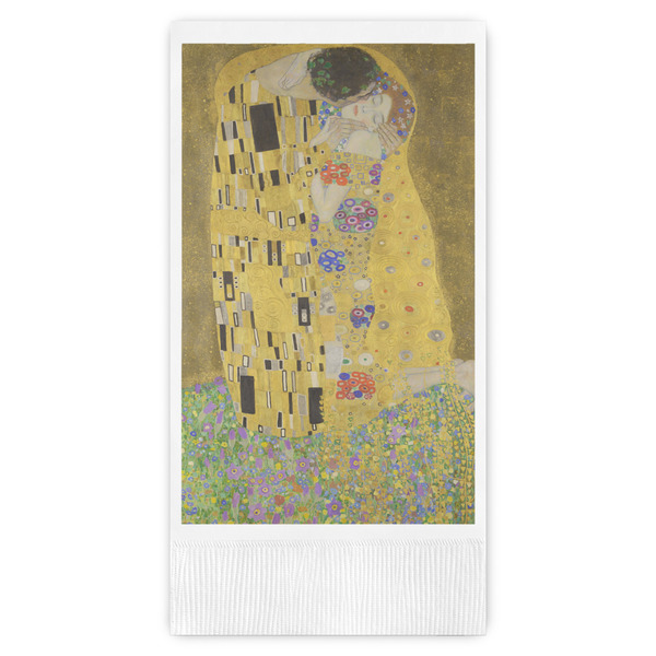 Custom The Kiss (Klimt) - Lovers Guest Napkins - Full Color - Embossed Edge