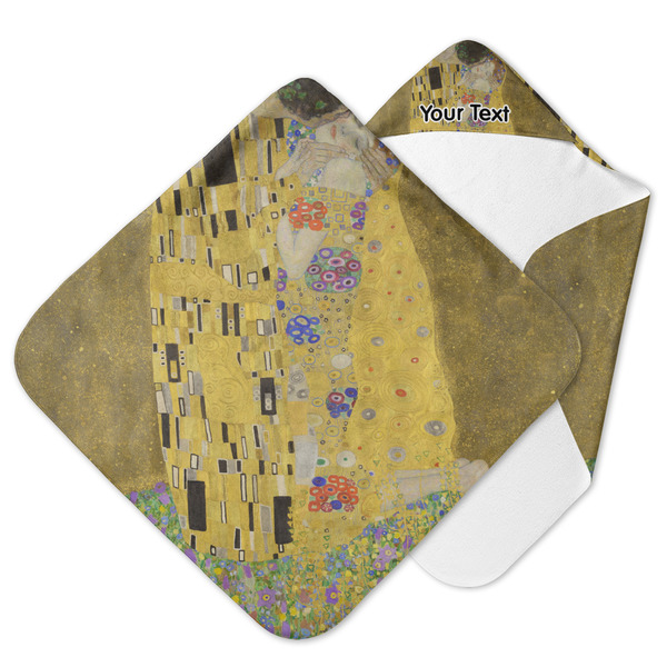 Custom The Kiss (Klimt) - Lovers Hooded Baby Towel