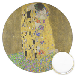The Kiss (Klimt) - Lovers Printed Cookie Topper - 3.25"