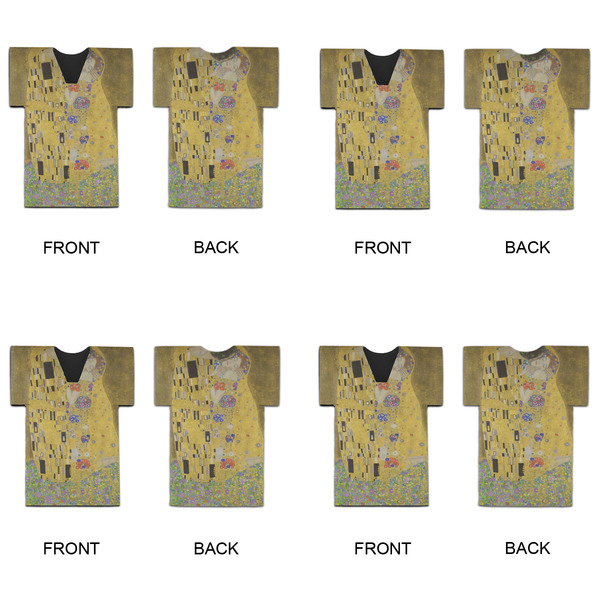 The Kiss (Klimt) - Lovers Jersey Bottle Cooler - Set of 4 - APPROVAL