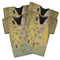 The Kiss (Klimt) - Lovers Jersey Bottle Cooler - Set of 4