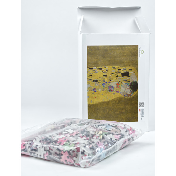 The Kiss (Klimt) - Lovers Jigsaw Puzzle 1014 Piece - Box