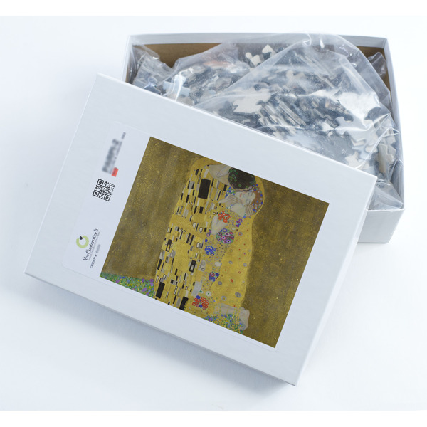 The Kiss (Klimt) - Lovers Jigsaw Puzzle 500 Piece - Box