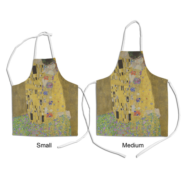 The Kiss (Klimt) - Lovers Kid's Aprons - Comparison